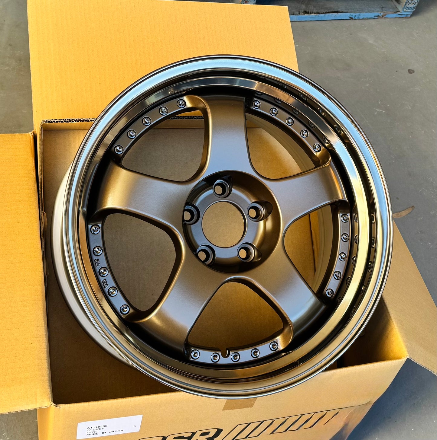 SSR SP1 TRIPLE BRONZE 18x9.5 +25 5-114.3