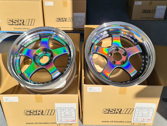 SSR SP1 SPECTRUM SILVER 18x9.5 +12 | 18x10.5 +18