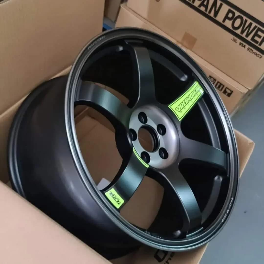 RAYS TE37 SAGA SL M-SPEC 18x9.5 +40 5-100