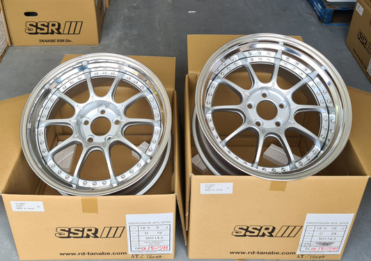 SSR SP5 HIGH BRIGHT SILVER 18x9 +19 | 18x10 +24 5-114.3