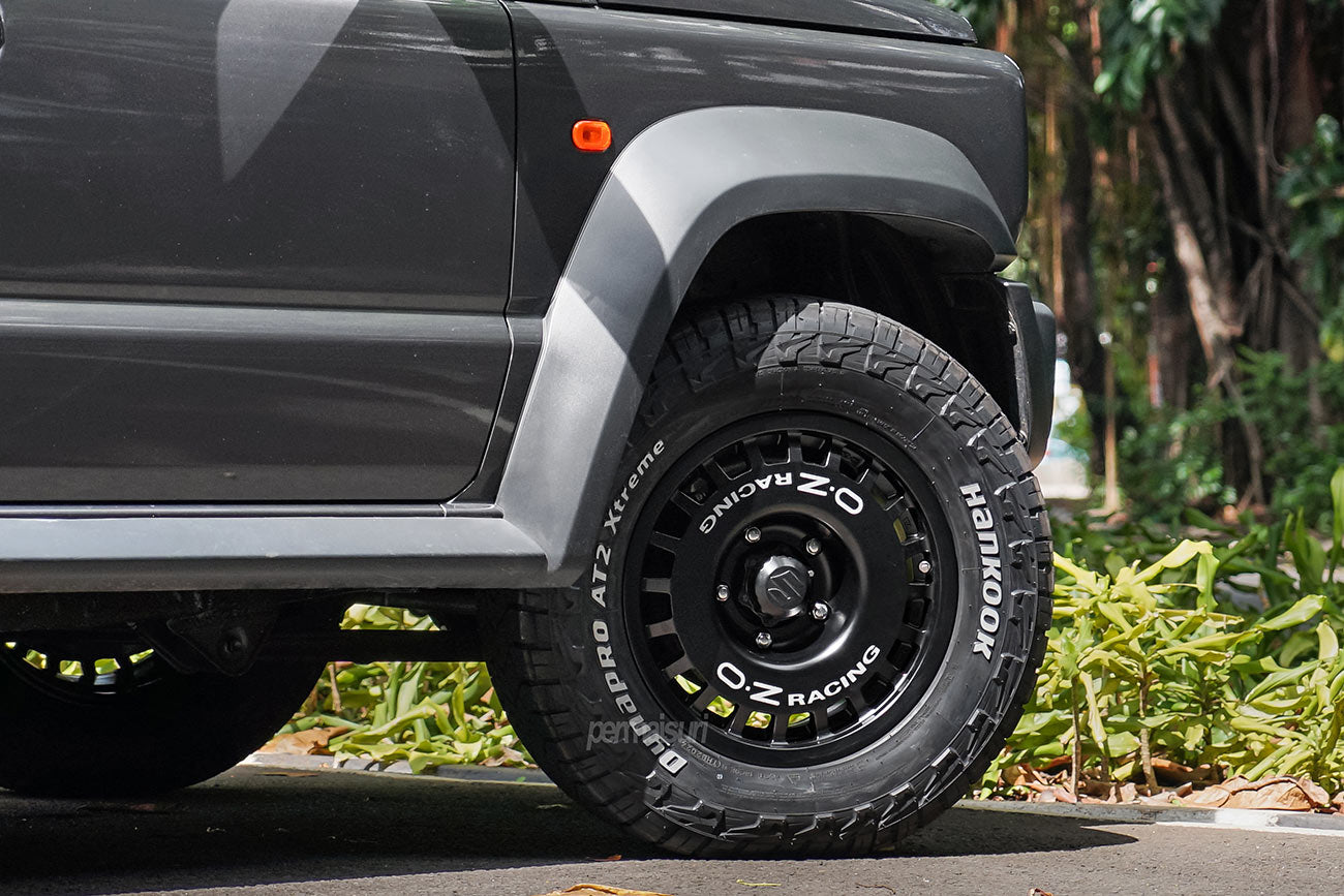 OZ RACING RALLY RACING MATTE BLACK 16x6 -5 5-139.7 SUZUKI JIMNY