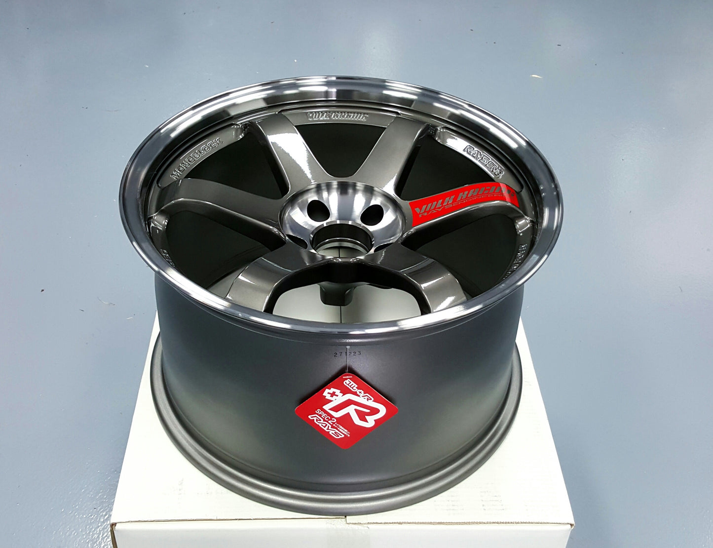 RAYS TE37SL PRESSED GRAPHITE 18x10.5 +15 5-114.3