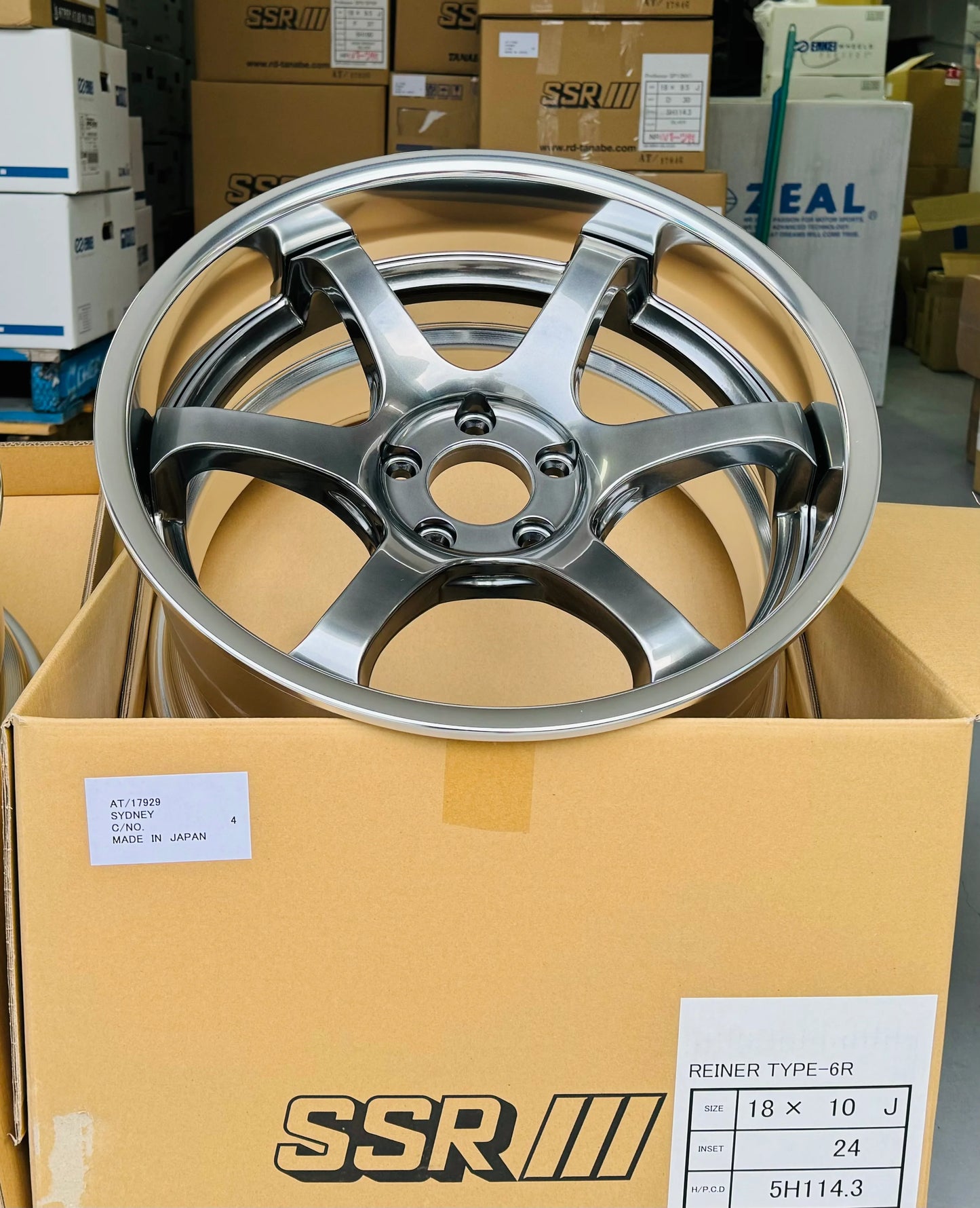 SSR REINER TYPE 6R 18x10 +24 5-114.3