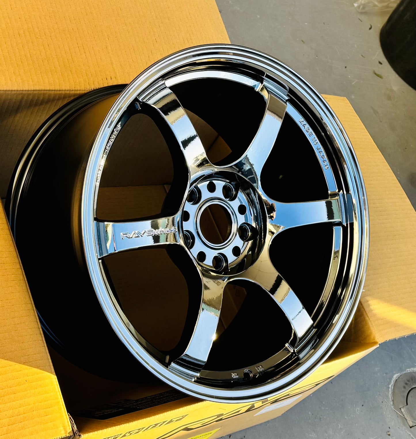 RAYS 57DR LIMITED RBC 18x9.5 +38 5-114.3