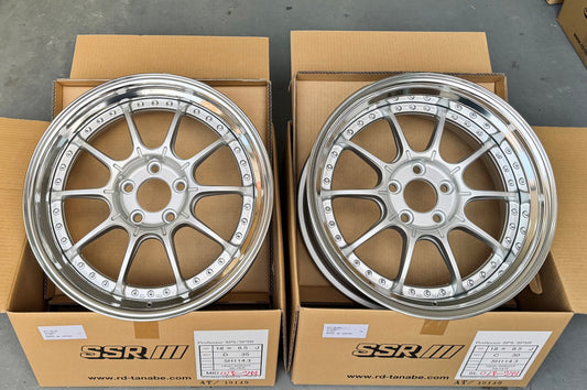 SSR SP5 HI BRIGHT SILVER 18x8.5 +25 | 18x9.5 +30 5-114.3