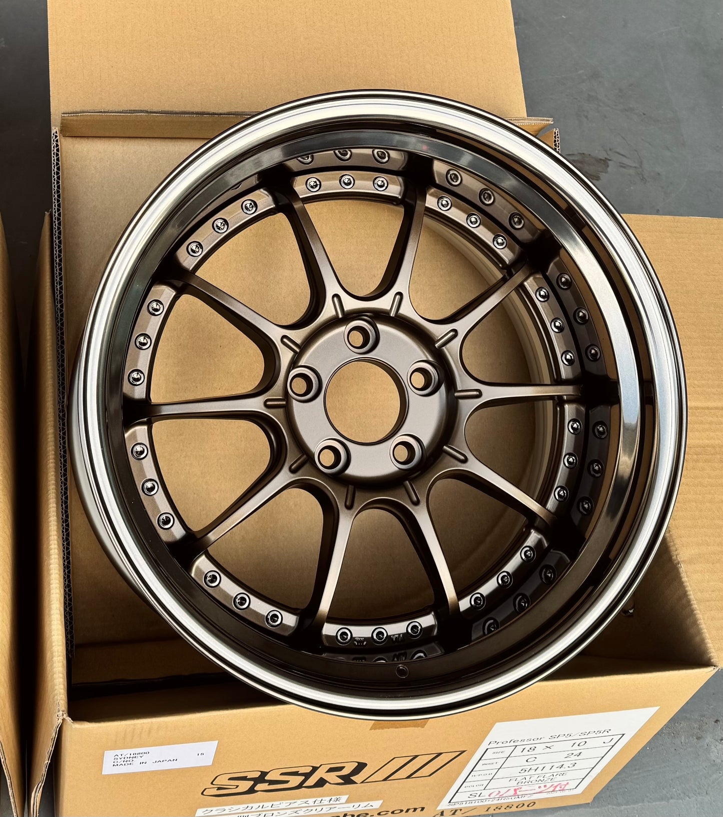 SSR SP5 TRIPLE BRONZE 18x9 +19 | 18x10 +24 5-114.3