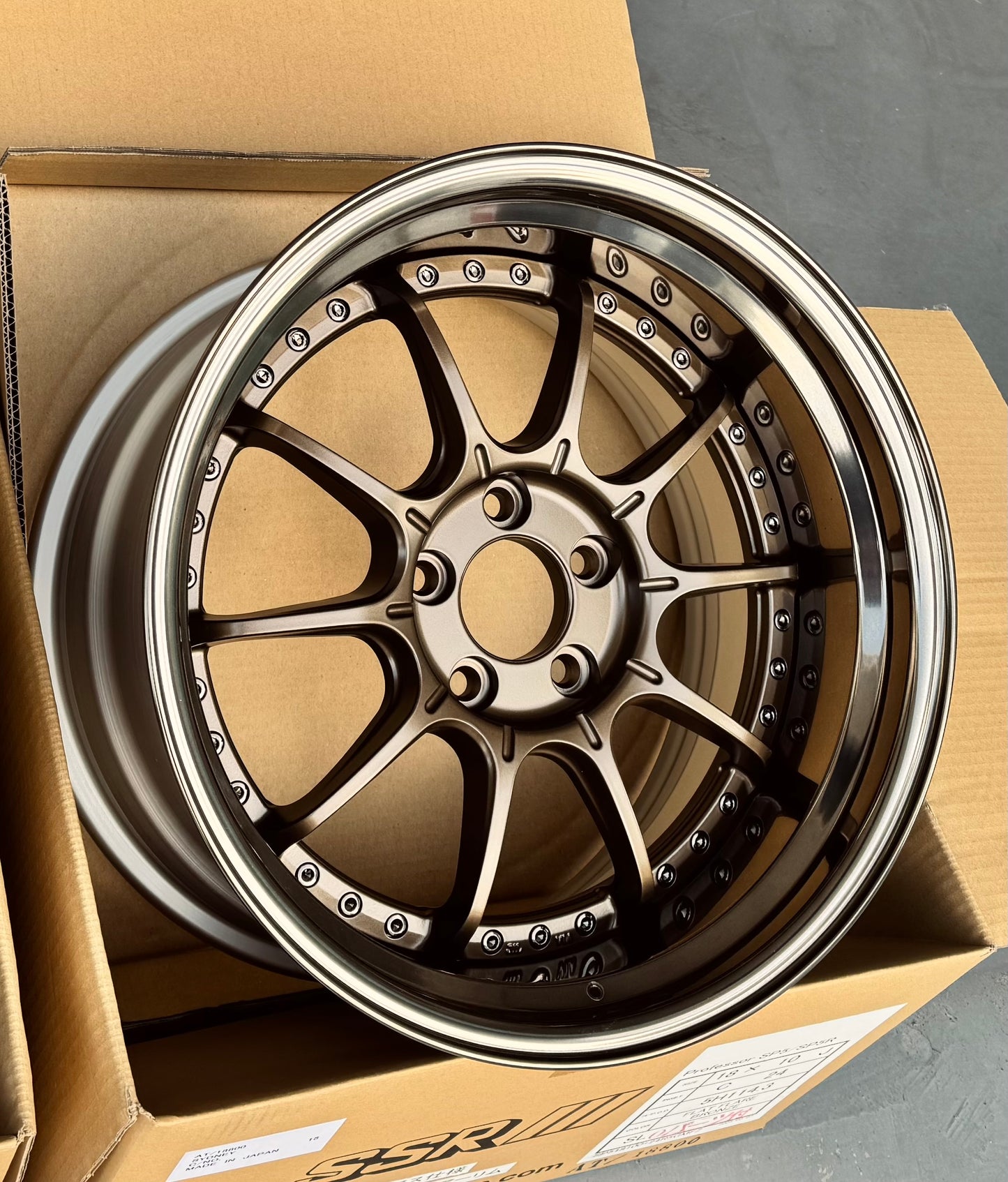 SSR SP5 TRIPLE BRONZE 18x9 +19 | 18x10 +24 5-114.3