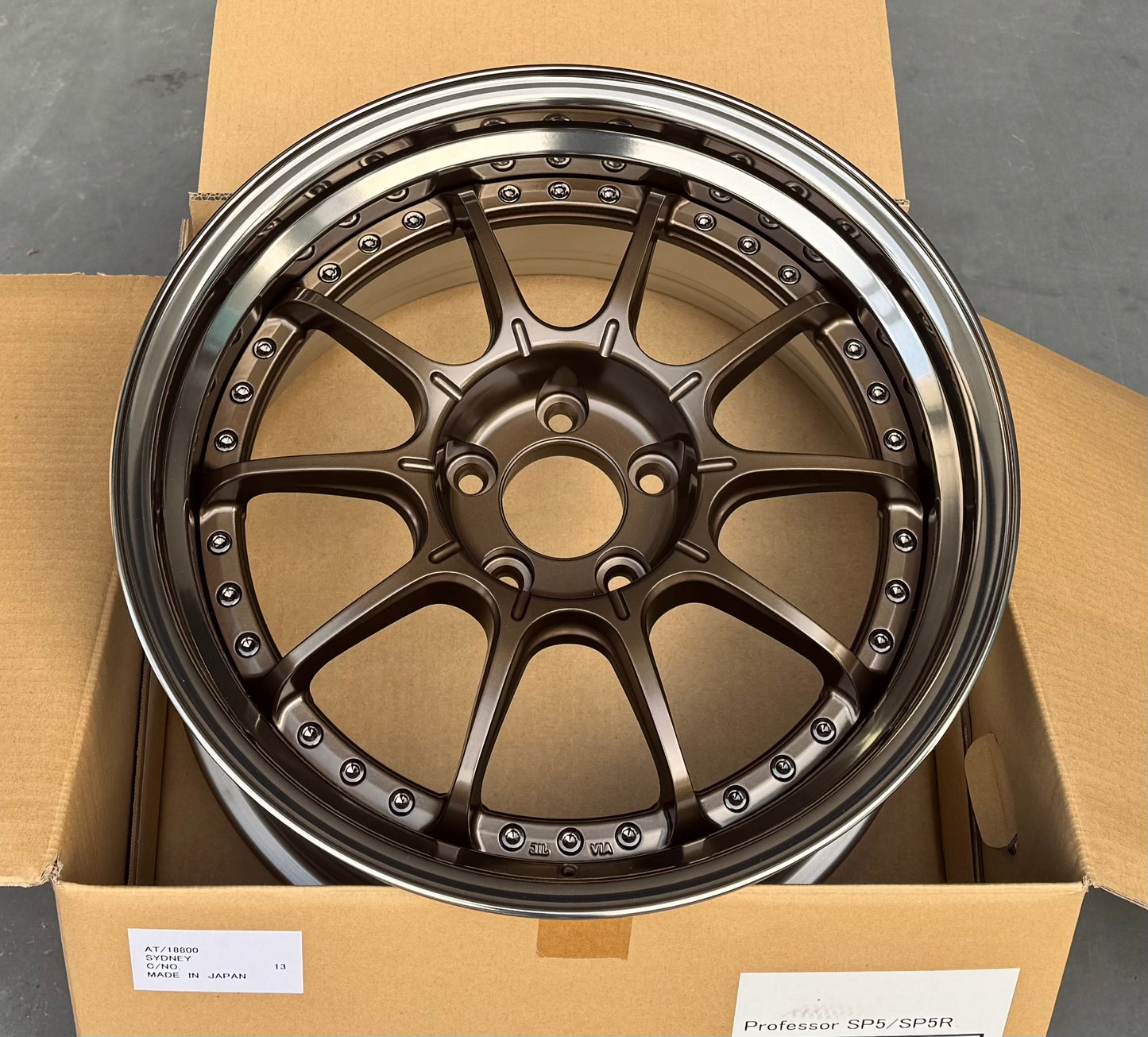 SSR SP5 TRIPLE BRONZE 18x9.5 +25 5-114.3