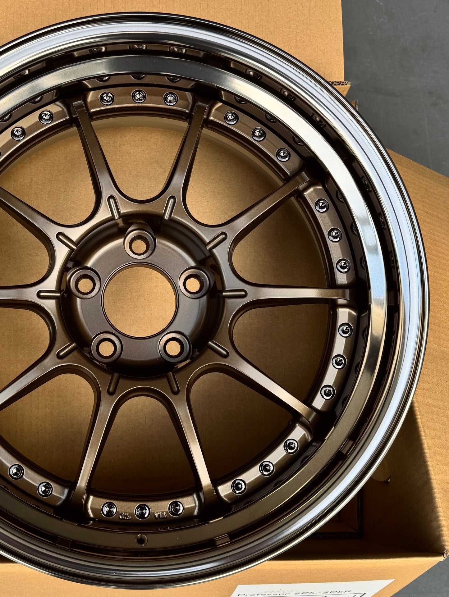 SSR SP5 TRIPLE BRONZE 18x9.5 +25 5-114.3
