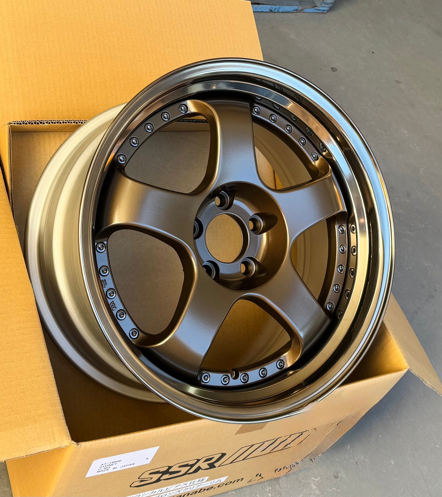 SSR SP1 TRIPLE BRONZE 18x9.5 +25 5-114.3