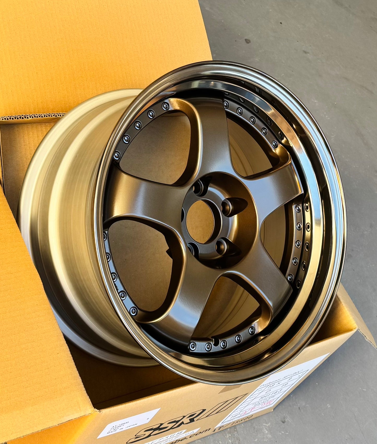 SSR SP1 TRIPLE BRONZE 18x9.5 +25 5-114.3