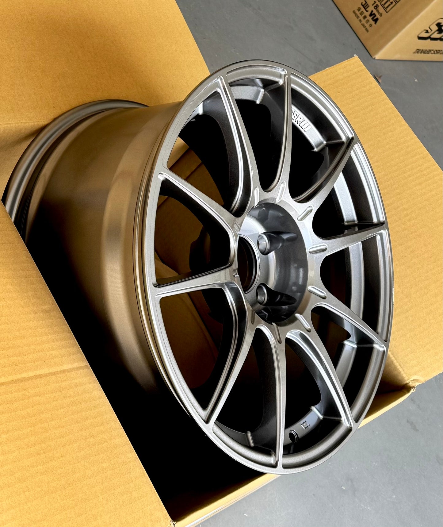 SSR GTX01 DARK SILVER 17x7 +50 5-100