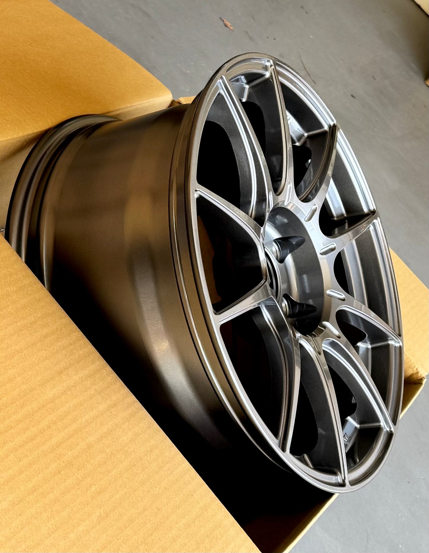 SSR GTX01 DARK SILVER 17x7 +50 5-100
