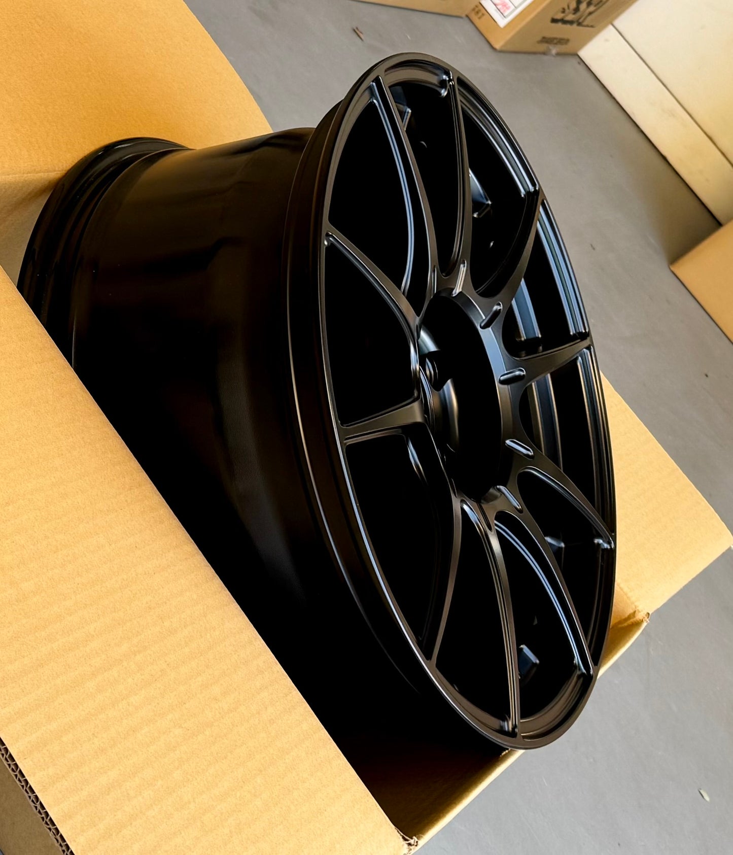 SSR GTX01 FLAT BLACK 19x8.5 +45 5-114.3