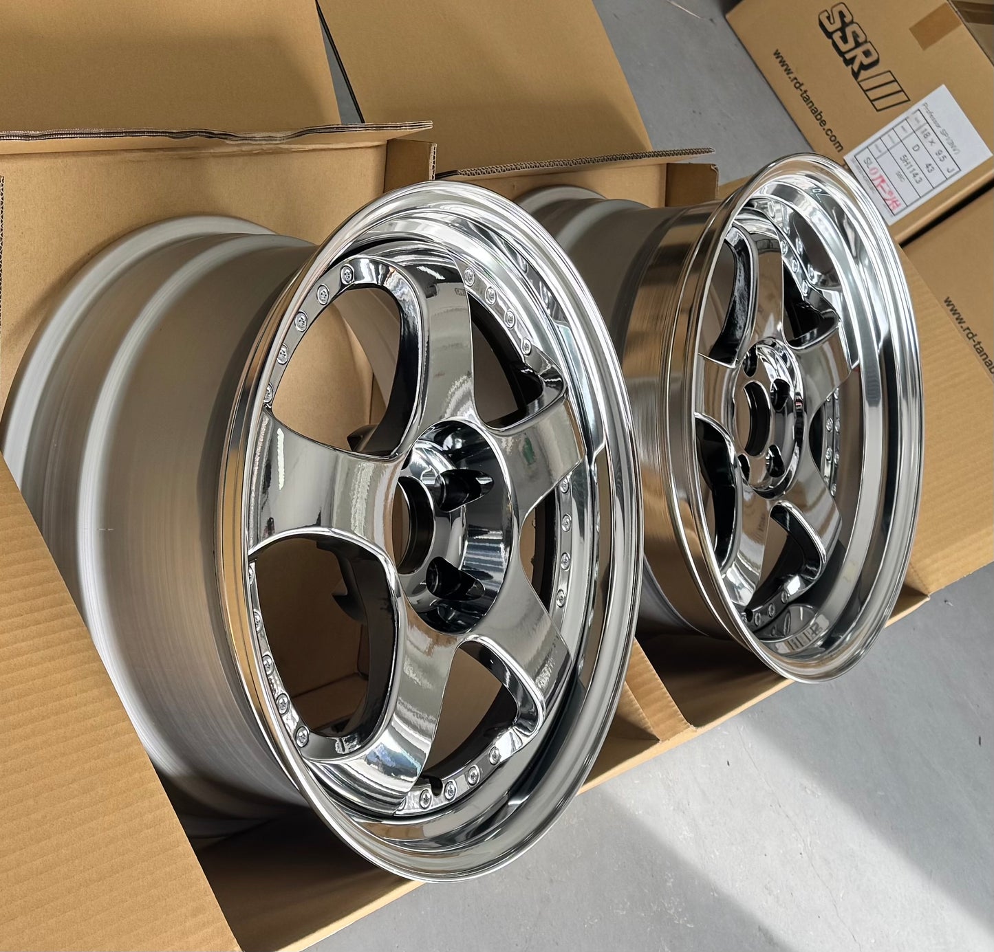 SSR SP1 SBC 18x8.5 +37 HP | 18x9.5 +43 SL 5-114.3 STAGGERED