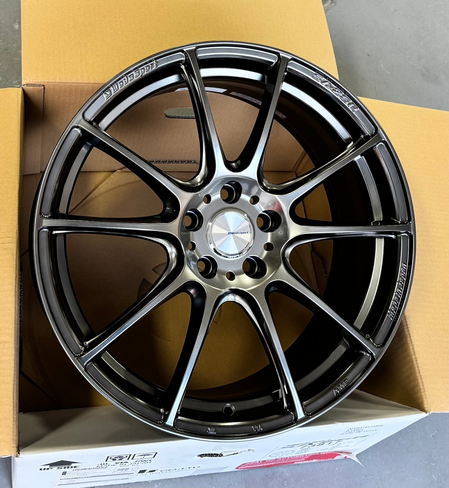 WEDS SA-25R 19x8.5 +45 5-112 PSB