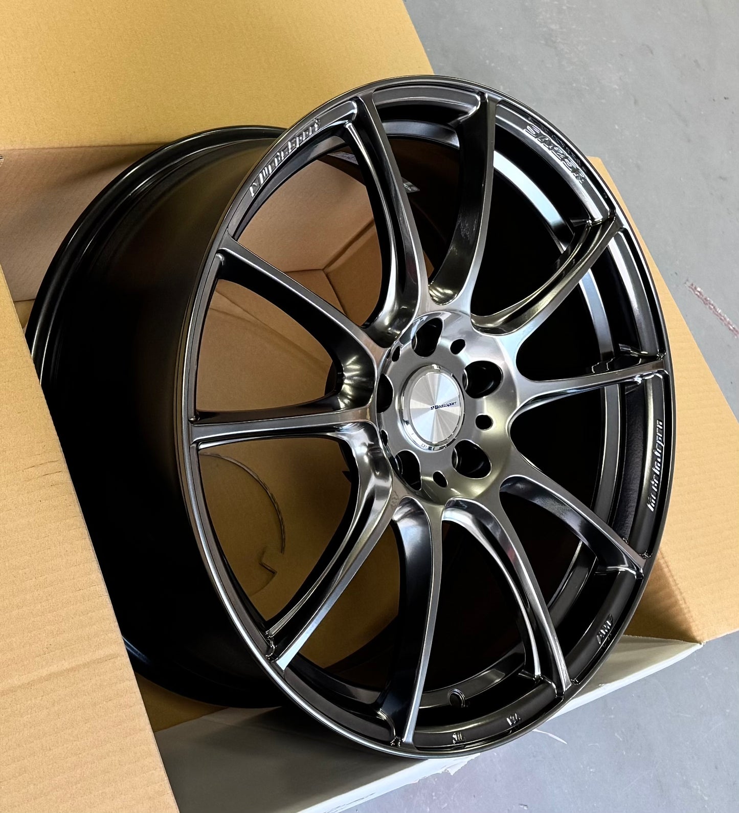 WEDS SA-25R 19x8.5 +45 5-112 PSB