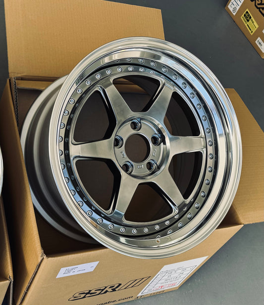 SSR SP7 TITAN SILVER 18x9 +19 HP | 18x10 +24 SL 5-114.3 STAGGERED