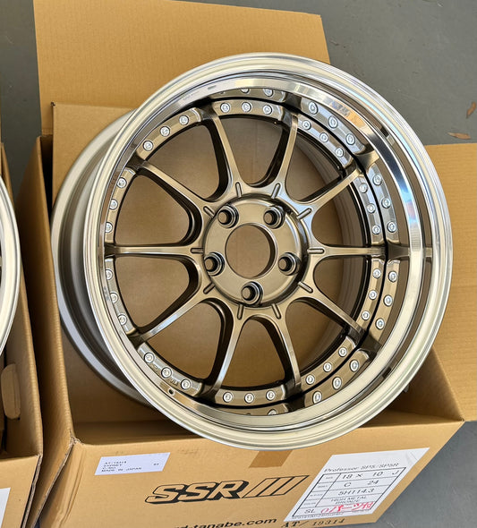 SSR SP5 HI METAL BRONZE 18x9 +19 | 18x10 +24 5-114.3