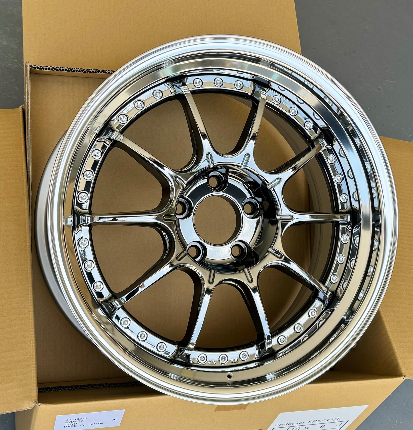 SSR SP5 SBC 18x9.5 +37 5-100