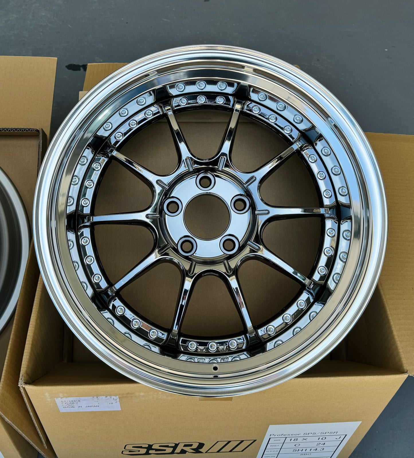 SSR SP5 SBC 18x9.5 +25 | 18x10 +24 5-114.3
