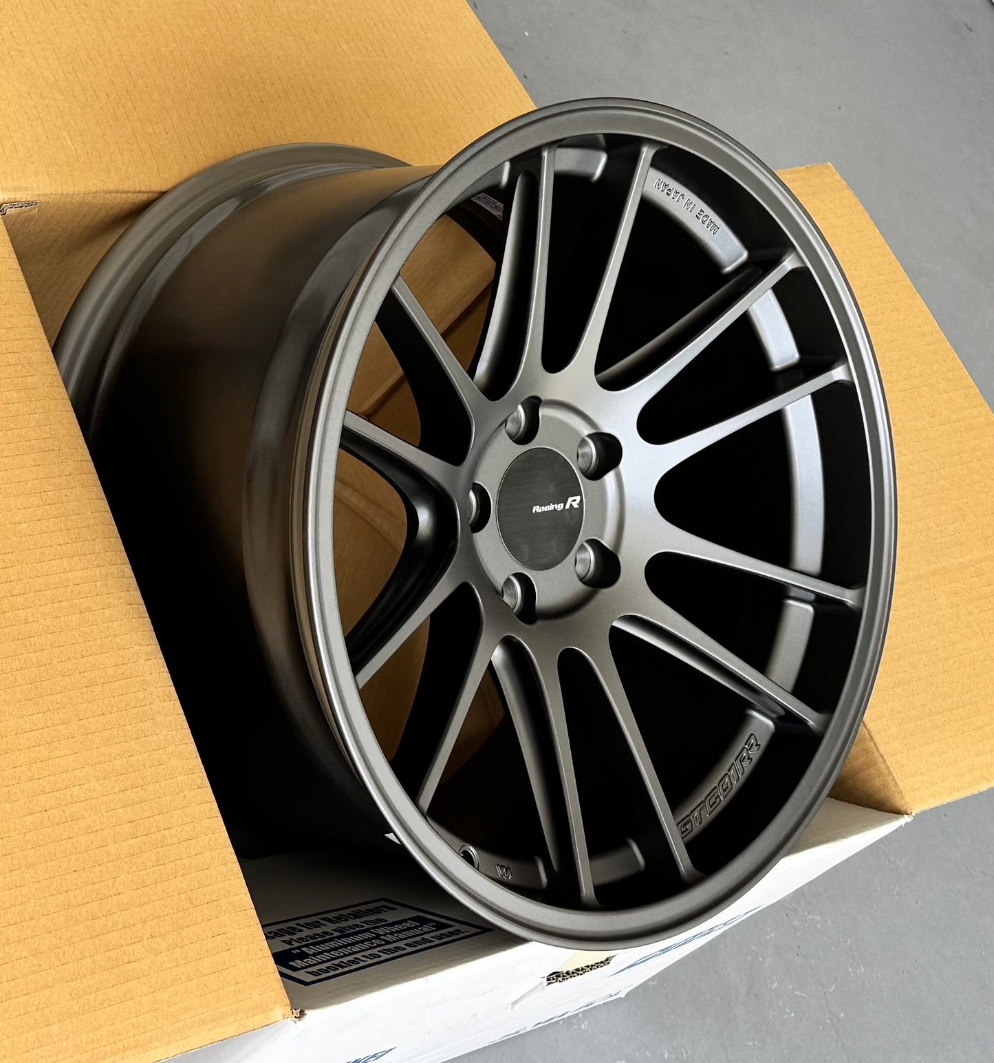 ENKEI GTC01RR MATTE DARK GUNMETAL 18x10.5 +35 5-114.3