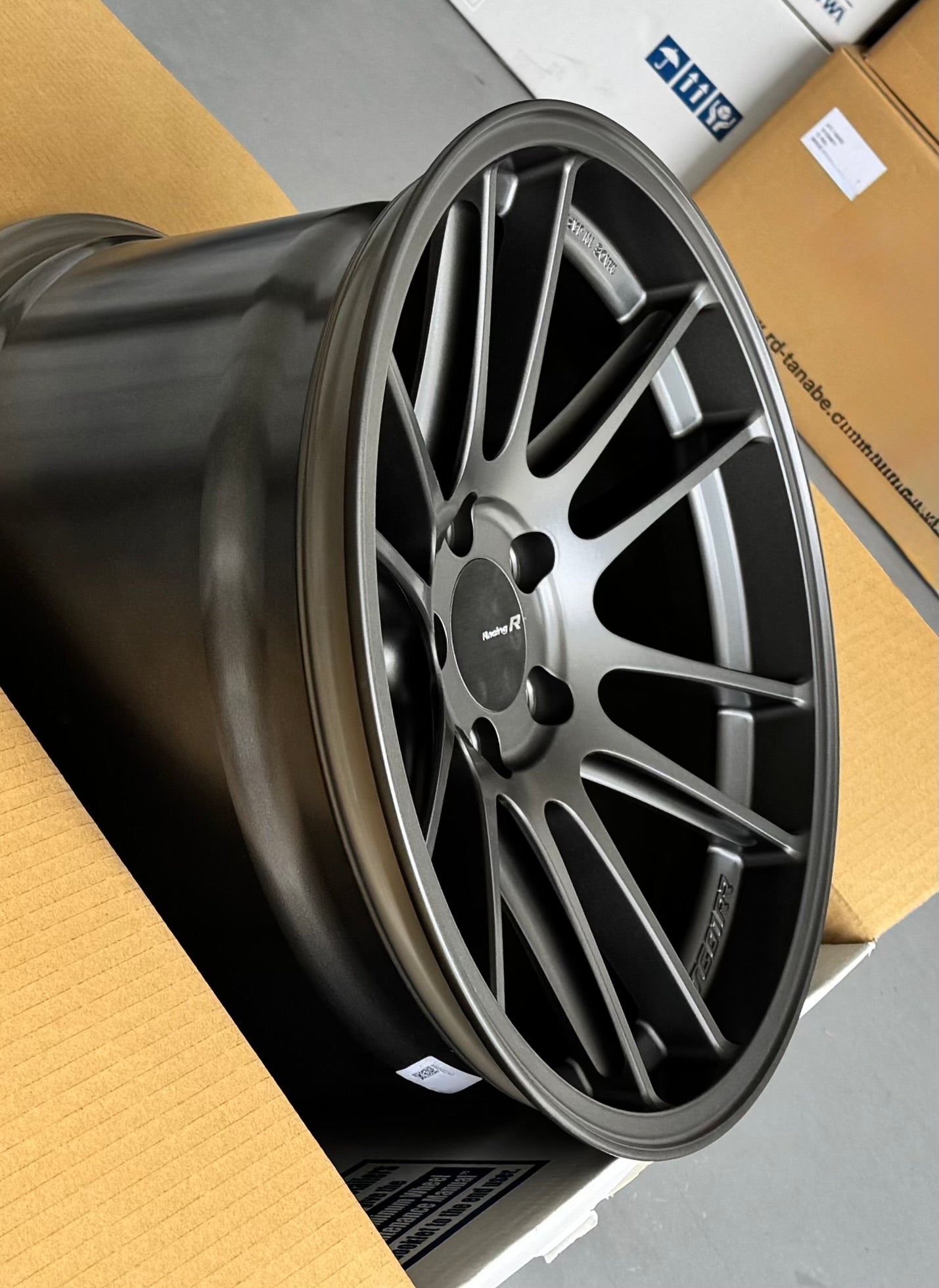 ENKEI GTC01RR MATTE DARK GUNMETAL 18x10.5 +35 5-114.3