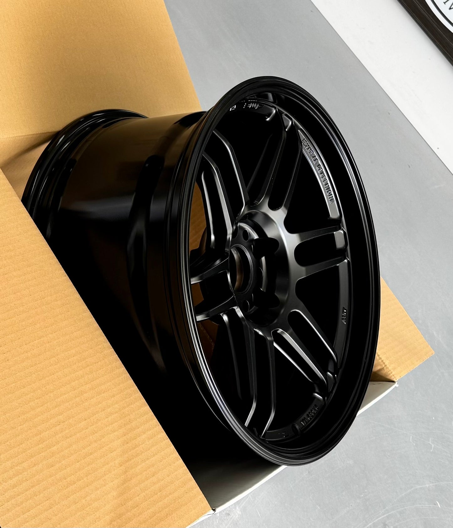 AME TM-02 MATTEBLACK 18x9.5 +38 5-114.3 LIMITED EDITION