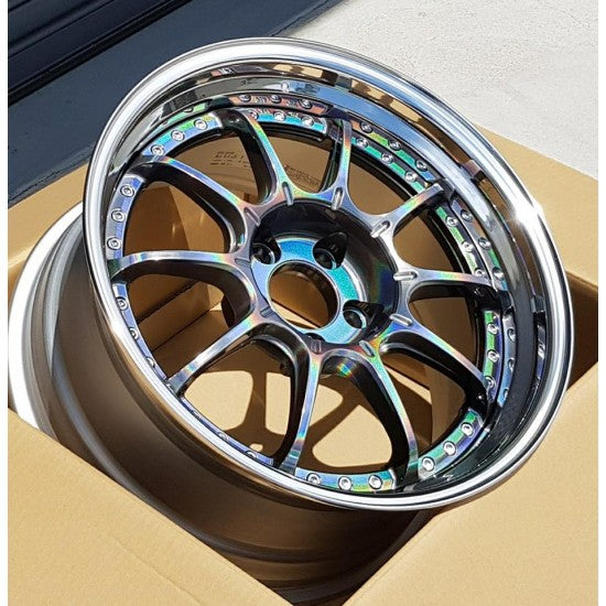 SSR SP5 SPECTRUM SILVER 18x9.5 +25 HP 5-114.3