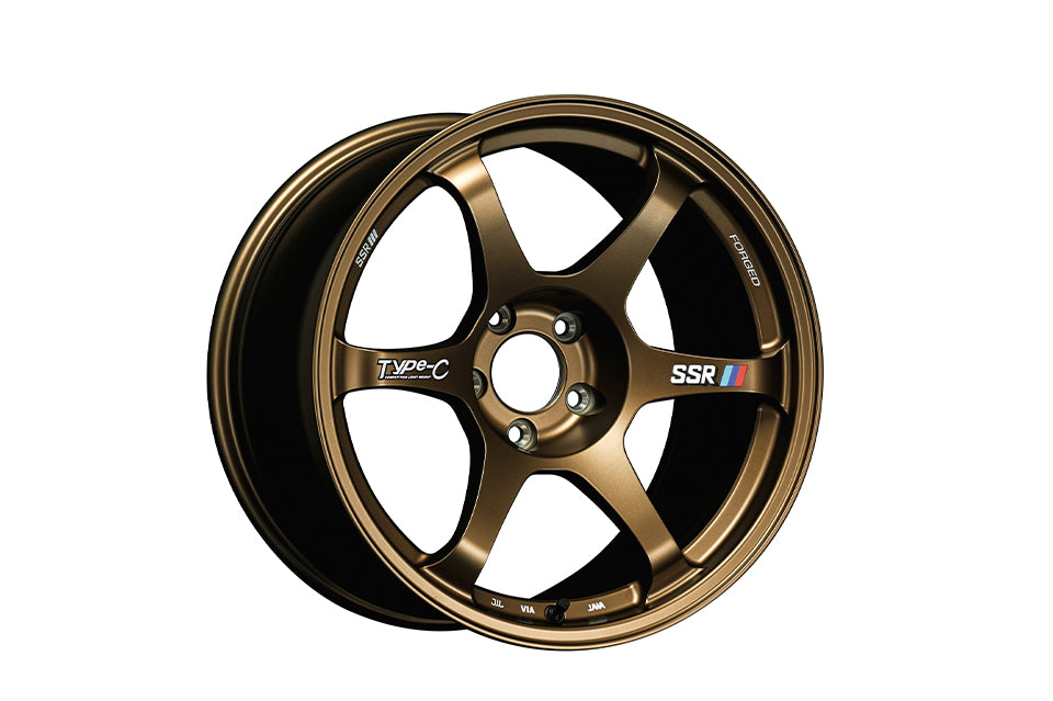 SSR TYPE C RACING BRONZE 18x9.5 +22 5-114.3 FORGED