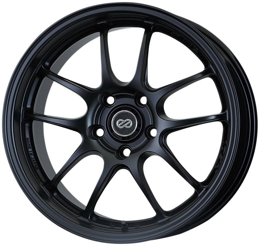 ENKEI PF01 MATTE BLACK 16x6.5 +53 4-100