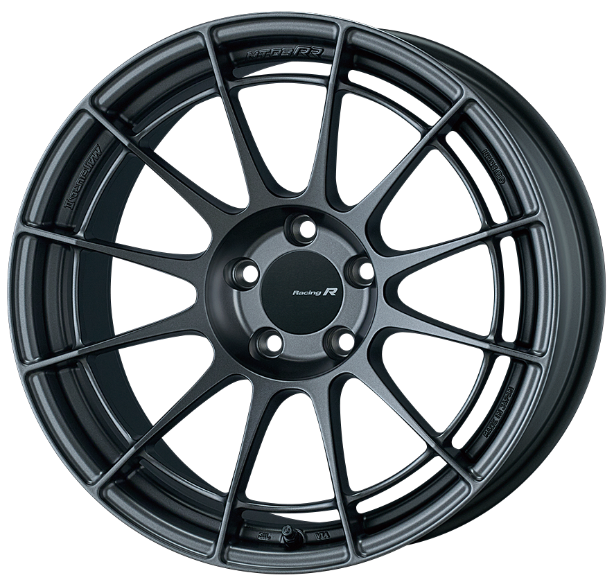 ENKEI NT03RR MATTE DARK GUNMETALLIC  17x8 +48 5-100