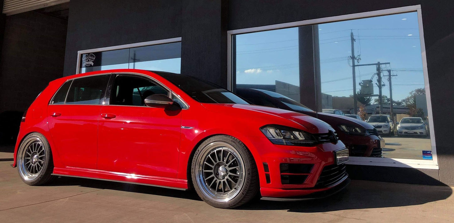 SSR TF1 TITAN SILVER 18x9 +37 5-112 (for VW GOLF)