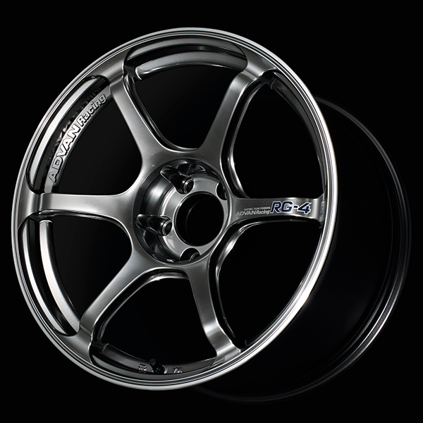 ADVAN RACING RG-4 RACING HYPER BLACK 17x7.5 +31 4-98 ABARTH 595 / 695