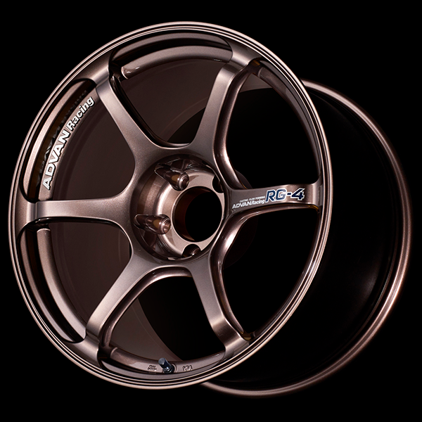 ADVAN RACING RG-4 RACING COPPER BRONZE 18x8.5 +44 5-100