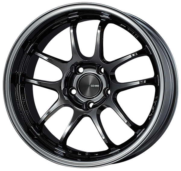 Enkei PF01EVO 18x10.5 15mm Offset 5x114.3 75mm Bore Matte Black Wheel Special Order / No Cancel