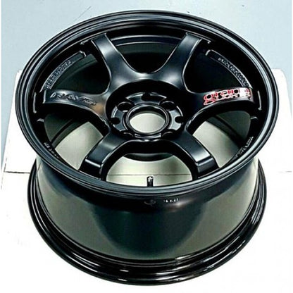 RAYS 57DR SEMI GLOSS BLACK 15x8 +28 4-100