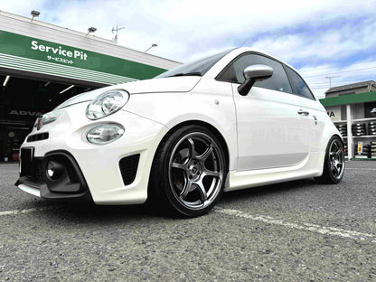 ADVAN RACING RG-4 RACING HYPER BLACK 17x7.5 +31 4-98 ABARTH 595 / 695