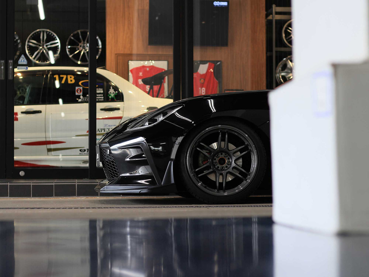 AME TRACER TM-02 GUNBLACK 18x9.5 +38 5-100