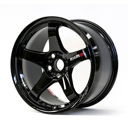 NISMO LMGT4 GLOSS BLACK 18x9.5 +12 5-114.3