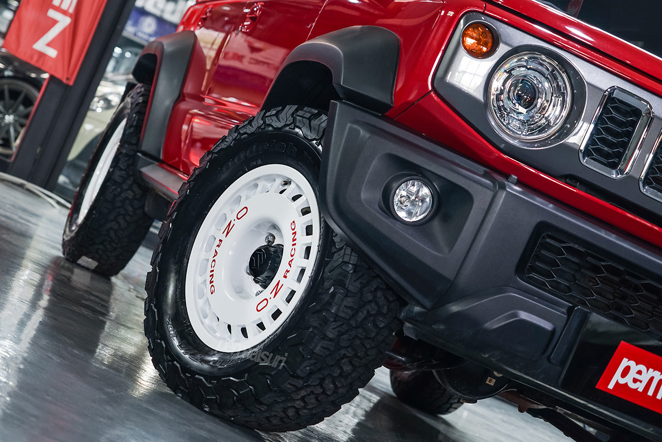 OZ RACING RALLY RACING WHITE 16x6 -5 5-139.7 SUZUKI JIMNY
