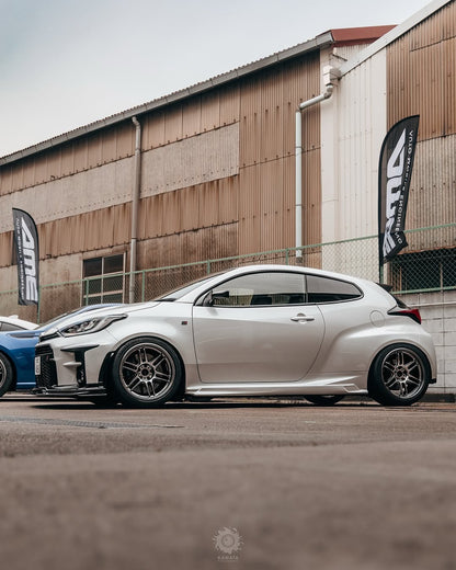 AME TRACER TM-02 HYPER SILVER 18x9.5 +38 5-114.3