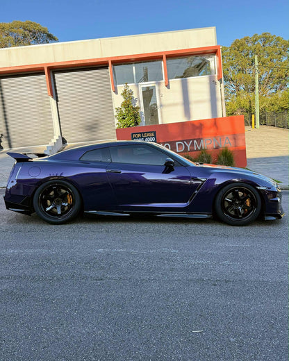 RAYS TE37 ULTRA M-SPEC GLOSS BLACK 20x10 +30 | 20x12 +20 5-114.3 FOR R35 GTR