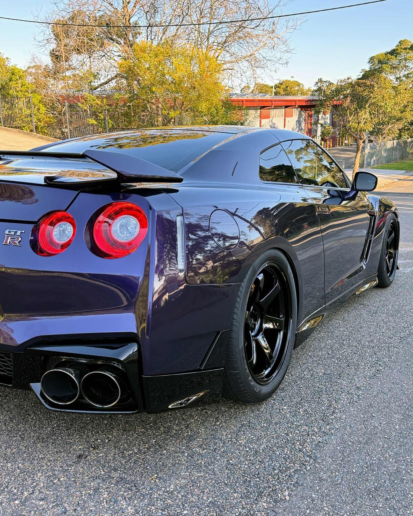 RAYS TE37 ULTRA M-SPEC GLOSS BLACK 20x10 +30 | 20x12 +20 5-114.3 FOR R35 GTR