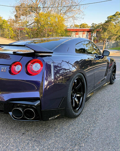 RAYS TE37 ULTRA M-SPEC GLOSS BLACK 20x10 +30 | 20x12 +20 5-114.3 FOR R35 GTR