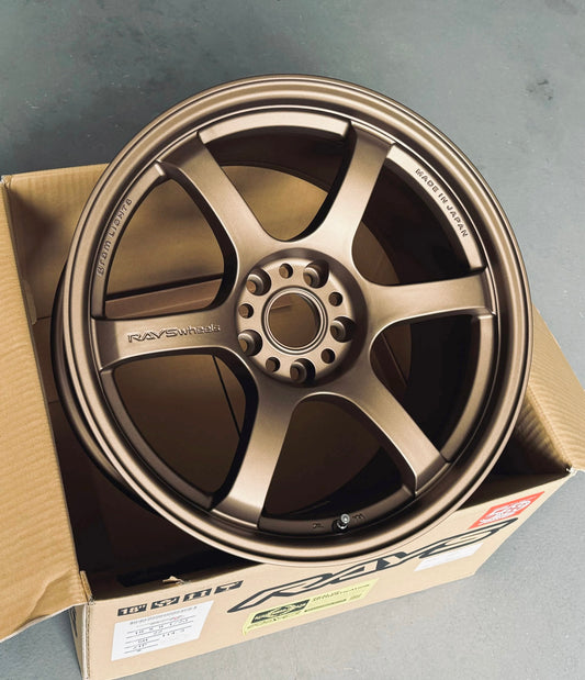 RAYS 57DR BRONZE 18x8.5 +37 | 18x9.5 +38 5-114.3