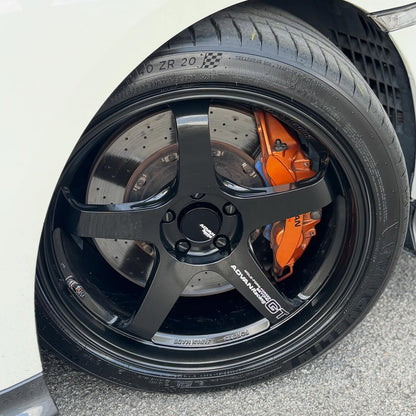 ADVAN RACING GT BEYOND 20x10 +30 | 20x12 +20 5-114.3 - RACING TITANIUM BLACK (R35 GTR)