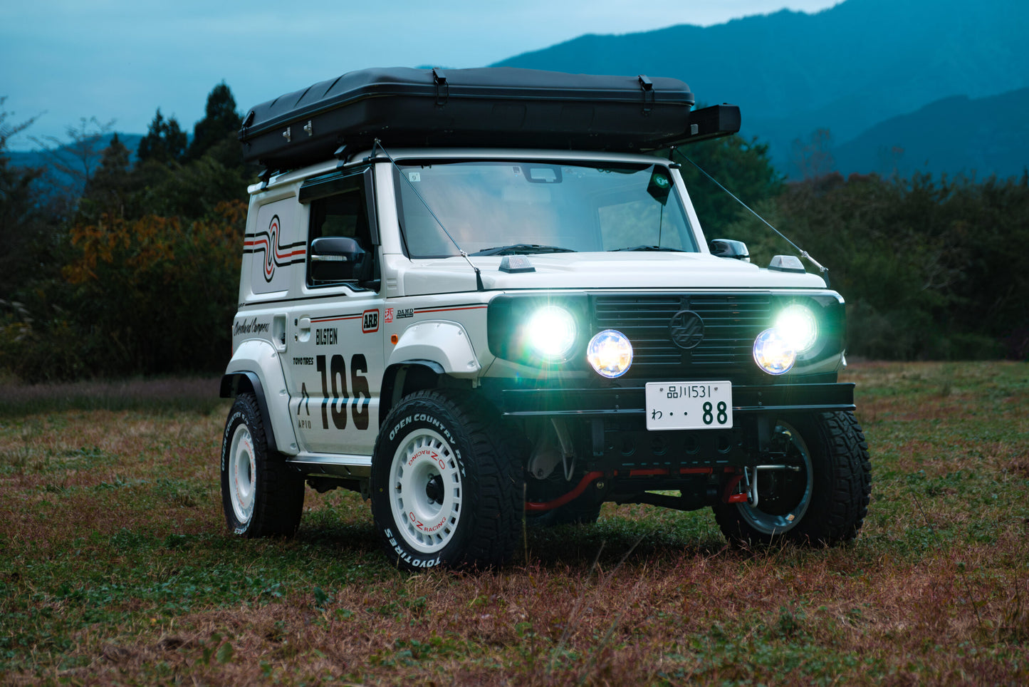 OZ RACING RALLY RACING WHITE 16x6 -5 5-139.7 SUZUKI JIMNY