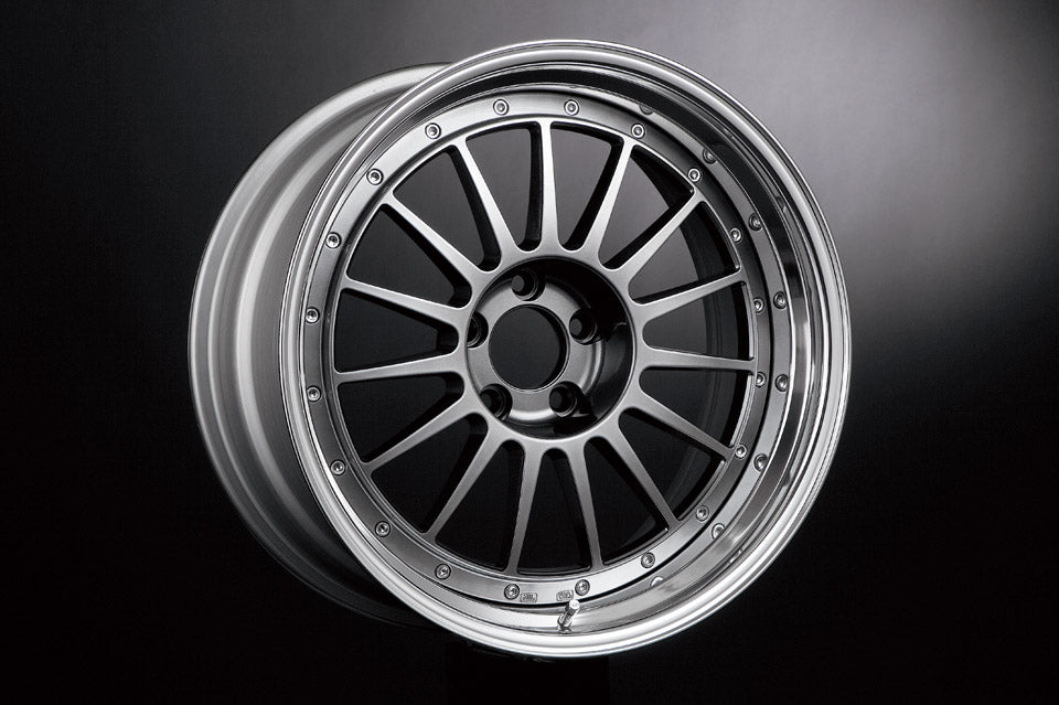 SSR TF1 TITAN SILVER 18x8.5 +43 5-112 (for VW GOLF)