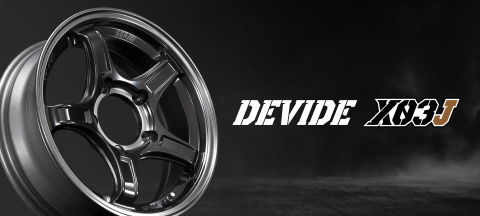 SSR DEVIDE X03J 16x6 +0 5-139.7 SUZUKI JIMNY SET OF 5